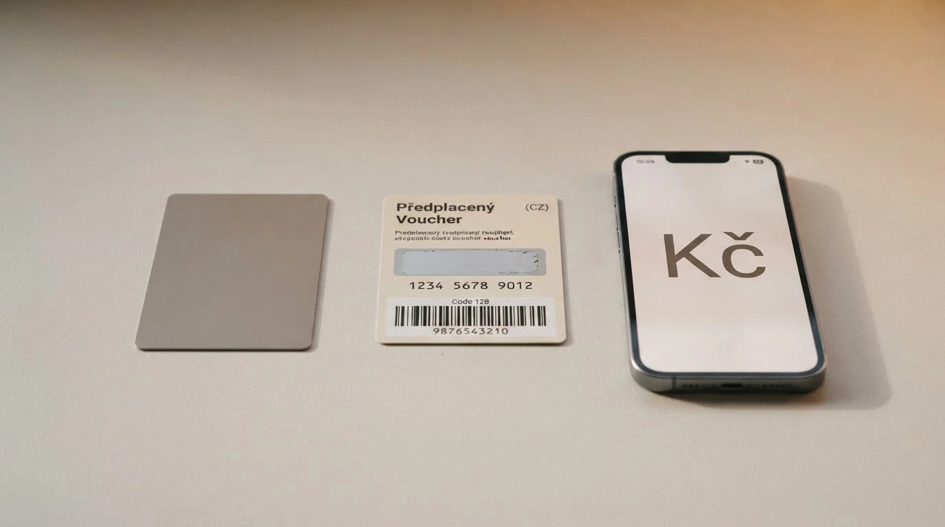 Kreditní karta, Paysafecard a mobilní telefon položené vedle sebe jako platební metody pro online casino