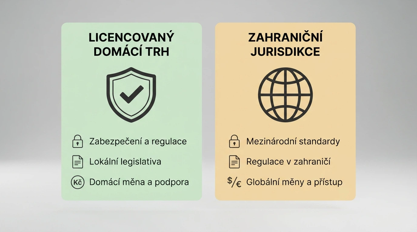 Přehledová tabulka deseti kasin s údaji o licenci, bonusu a požadavcích na ověření