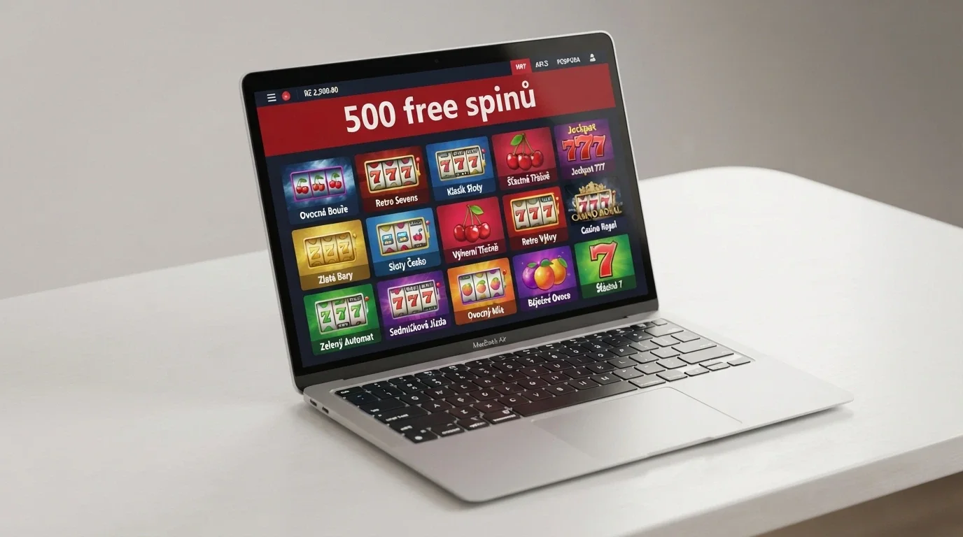 Lobby Tipsport Vegas s dlaždicemi klasických automatů — Respin Joker, Hell Fruits, Hell Bars — a zvýrazněnou nabídkou 500 free spinů